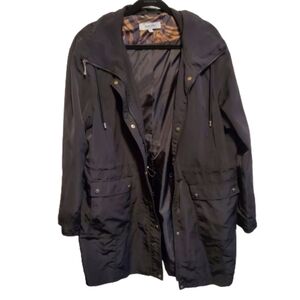 Nine West XXL Polyester Black Jacket